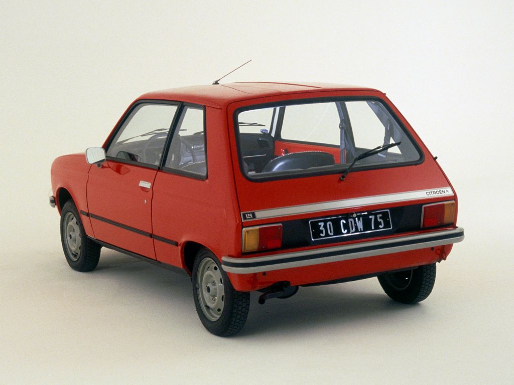 Citroën LN 1976. Carrosserie, extérieur. Mini 3-portes, 1 génération