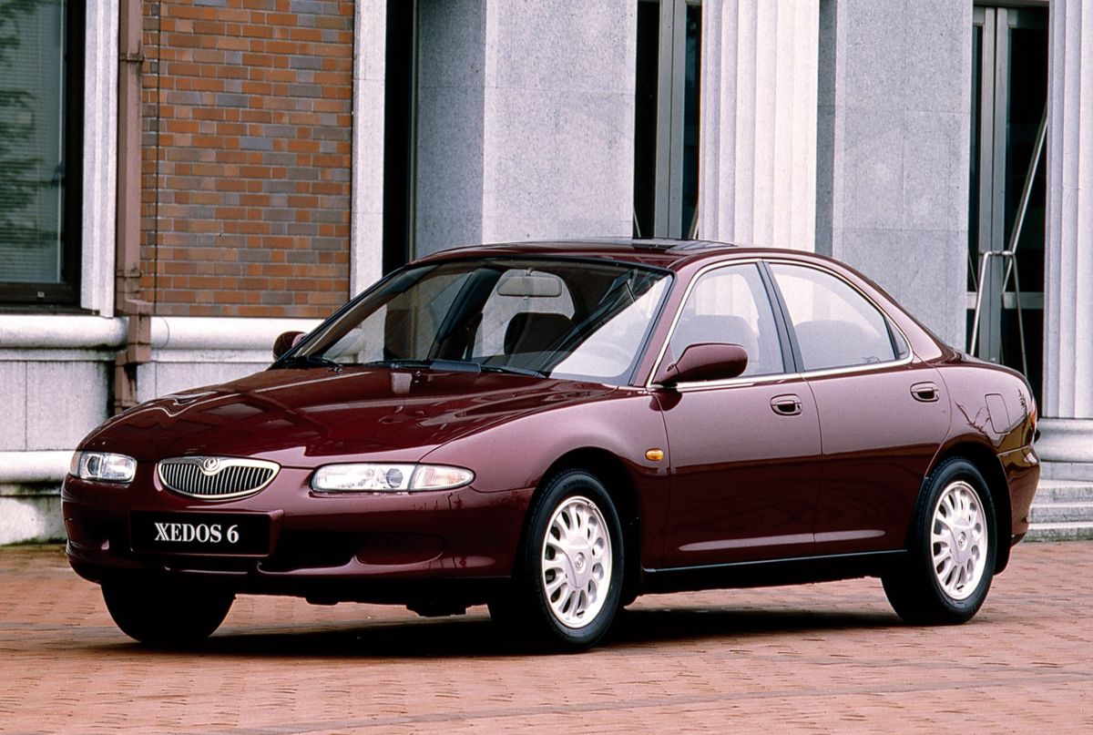 Mazda Xedos 6 1992. Carrosserie, extérieur. Berline, 1 génération
