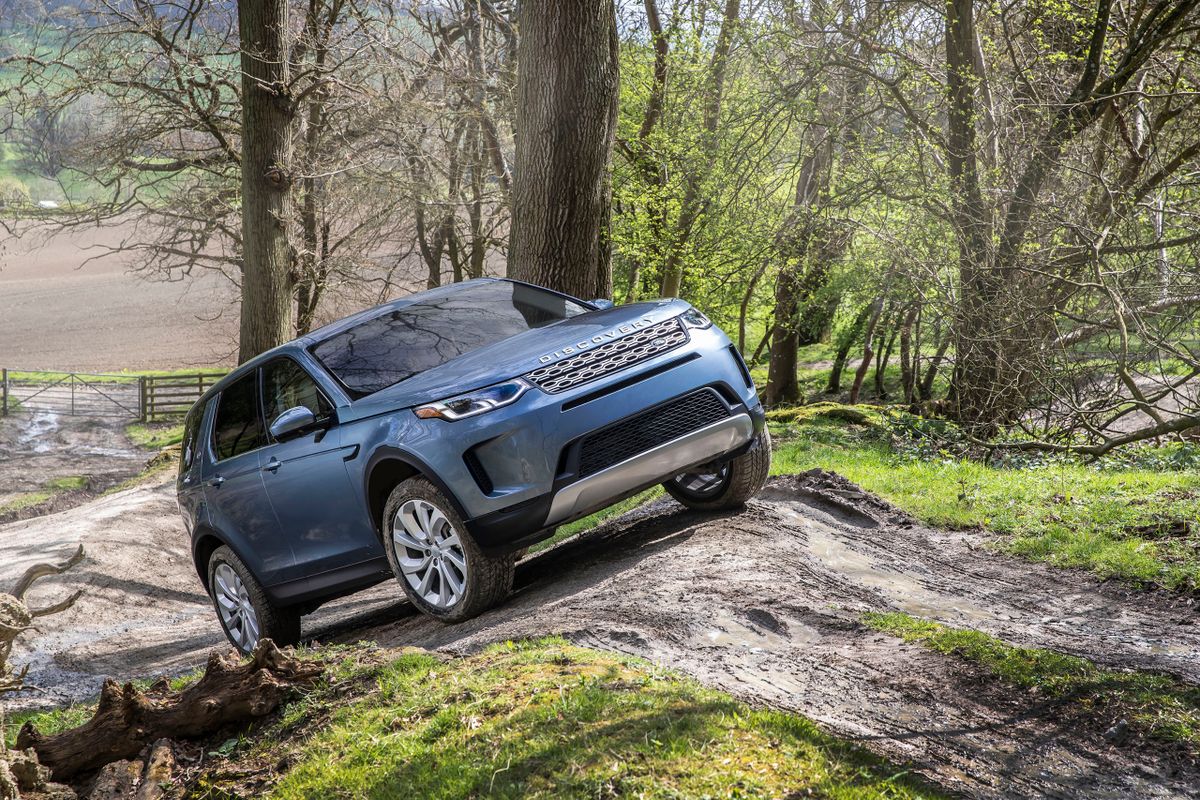Land Rover Discovery Sport 2019. Carrosserie, extérieur. VUS 5-portes, 1 génération, restyling
