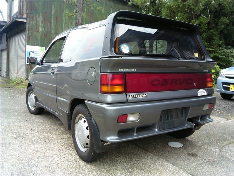 סוזוקי סרבו 1988. מרכב, צורה. מיני 3 דלתות, 3 דור