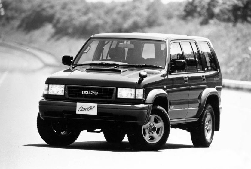 איסוזו ביג הורן 1991. מרכב, צורה. רכב שטח 5 דלתות, 2 דור