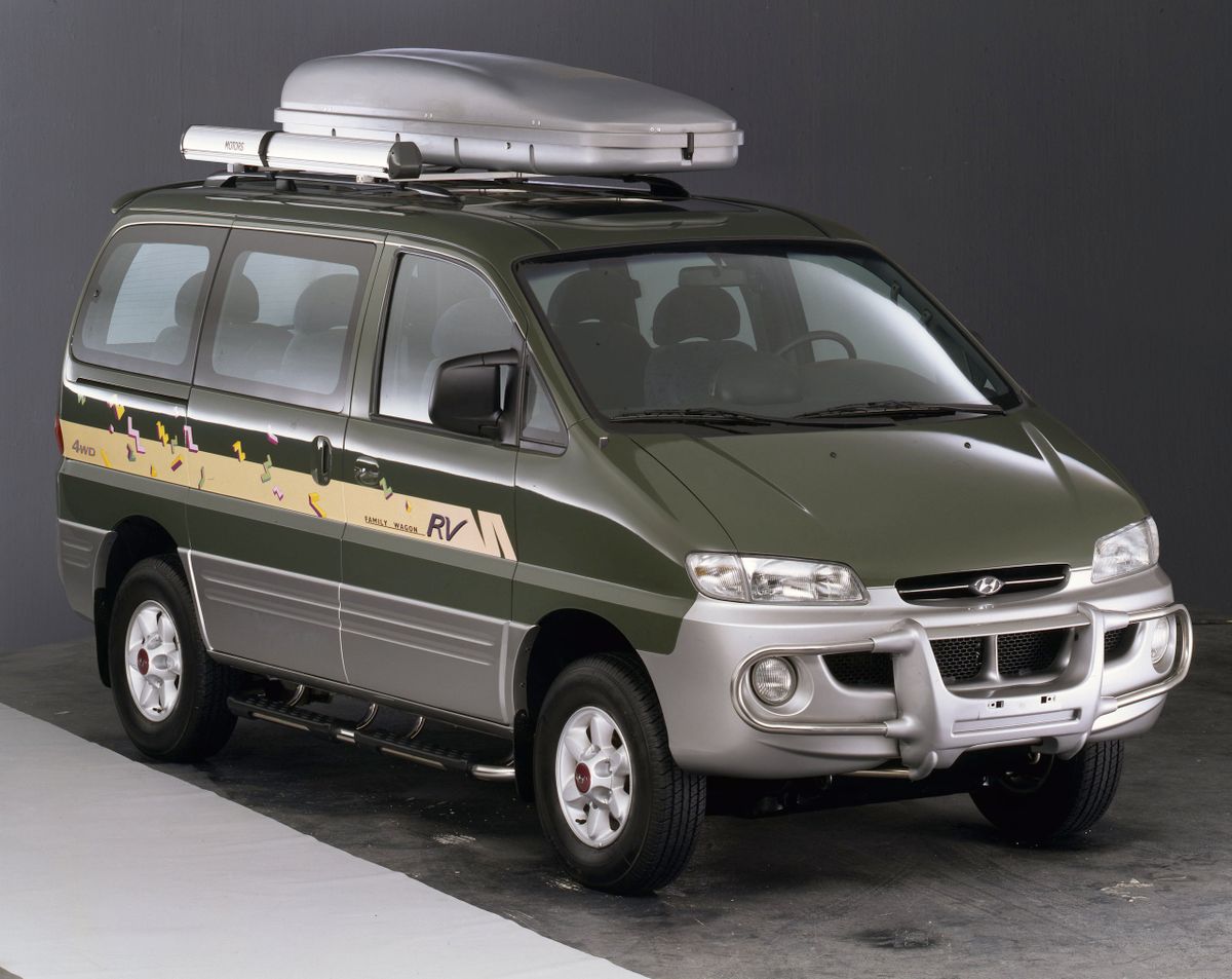 Hyundai Starex 1996. Carrosserie, extérieur. Monospace, 1 génération