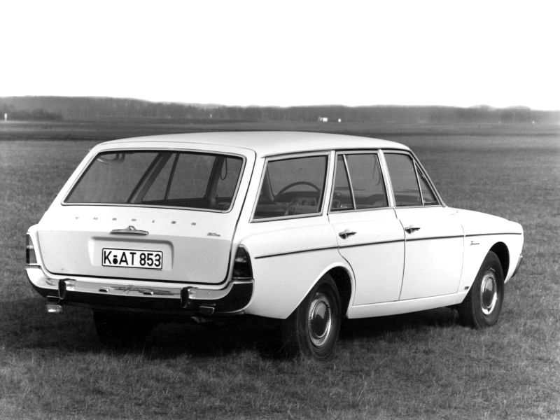 Ford Taunus 1964. Carrosserie, extérieur. Break 5-portes, 1 génération