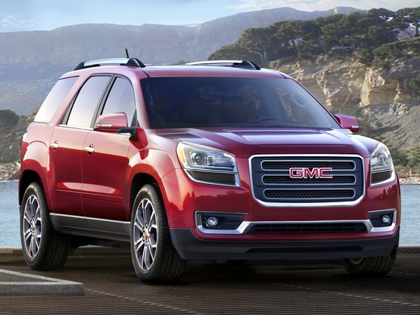 GMC Acadia 2013. Carrosserie, extérieur. VUS 5-portes, 1 génération, restyling