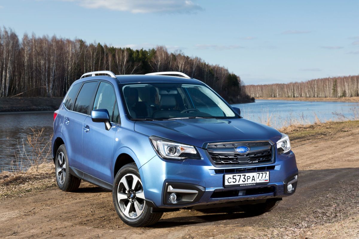 Subaru Forester 2017. Carrosserie, extérieur. VUS 5-portes, 4 génération, restyling 2