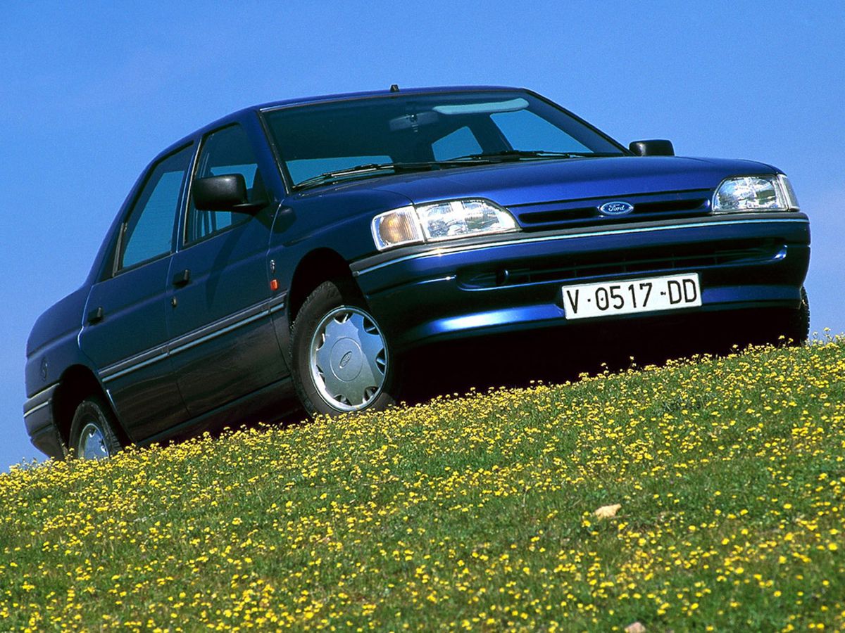 Ford Orion 1990. Carrosserie, extérieur. Berline, 3 génération