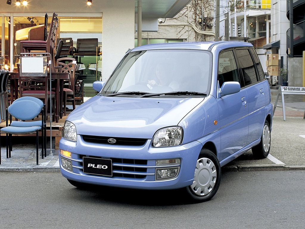 Subaru Pleo 2000. Bodywork, Exterior. Mini 5-doors, 1 generation, restyling