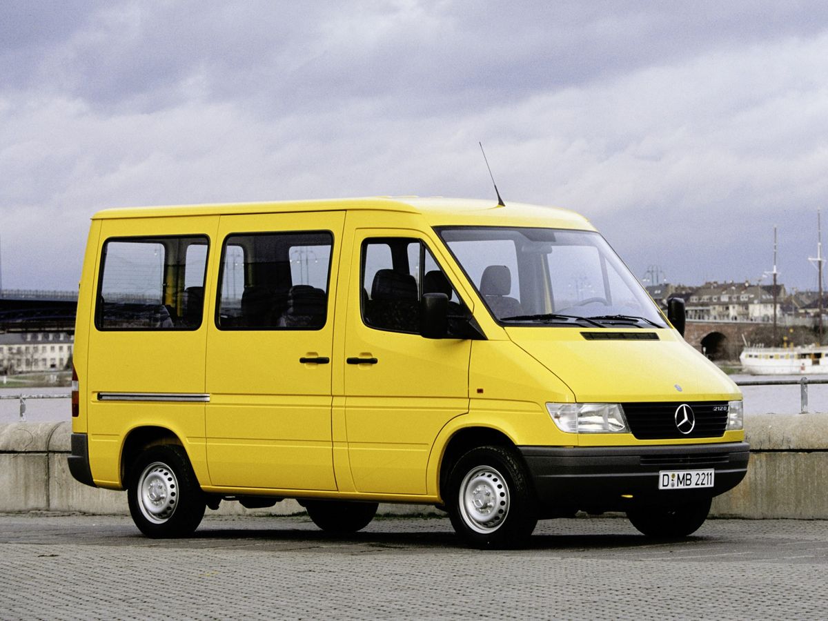 Mercedes Sprinter 1995. Carrosserie, extérieur. Minibus, 1 génération