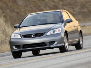 Honda Civic (USA) 2003. Carrosserie, extérieur. Coupé, 7 génération, restyling