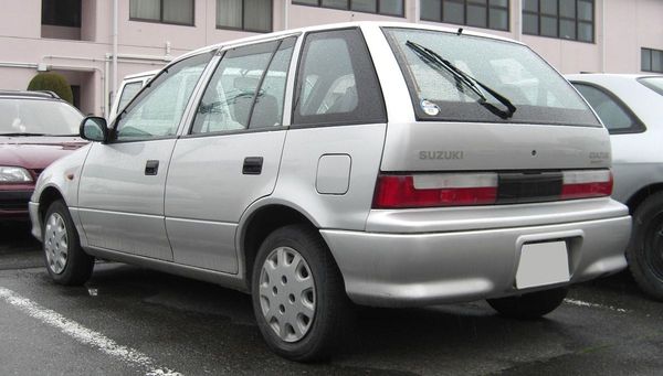 Suzuki Cultus 1995. Carrosserie, extérieur. Break 5-portes, 3 génération
