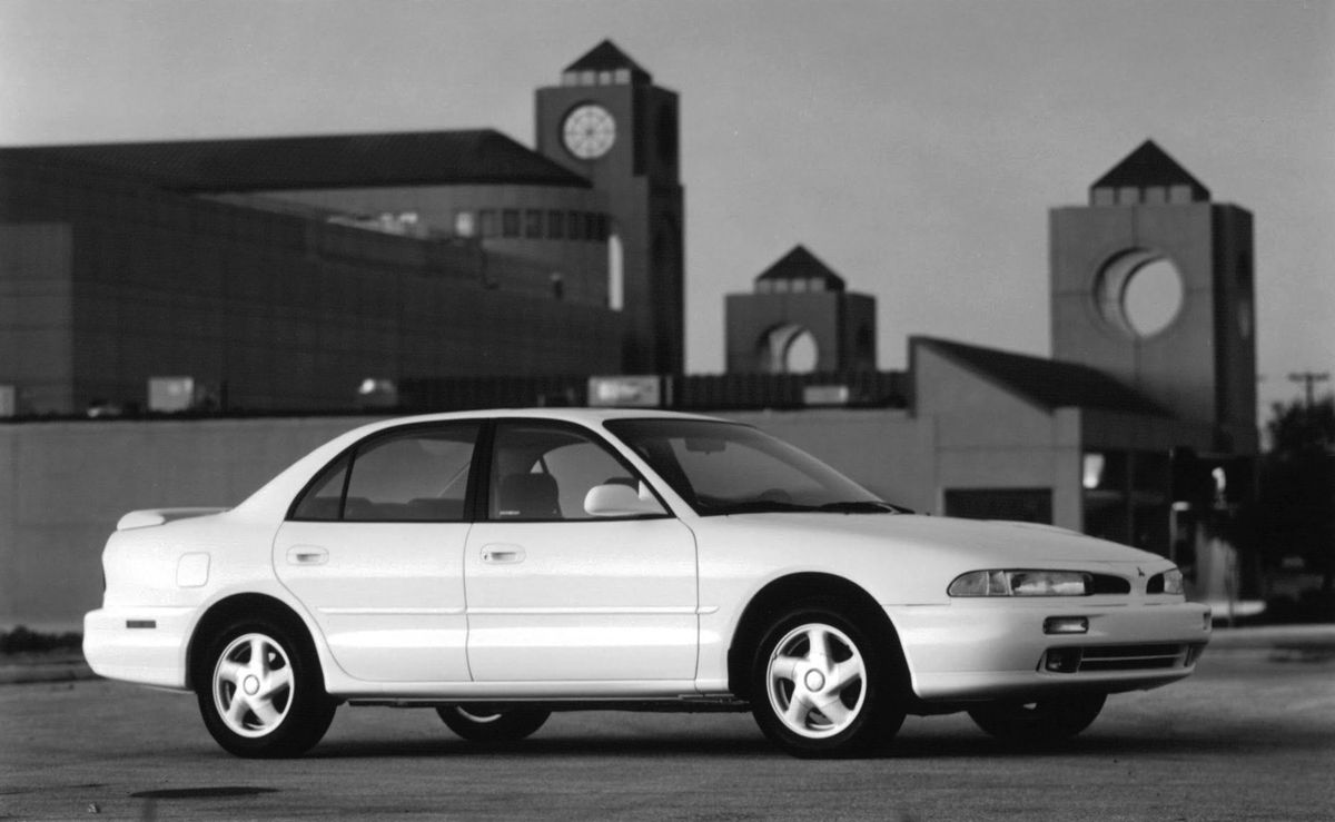 Mitsubishi Galant 1994. Carrosserie, extérieur. Berline, 7 génération