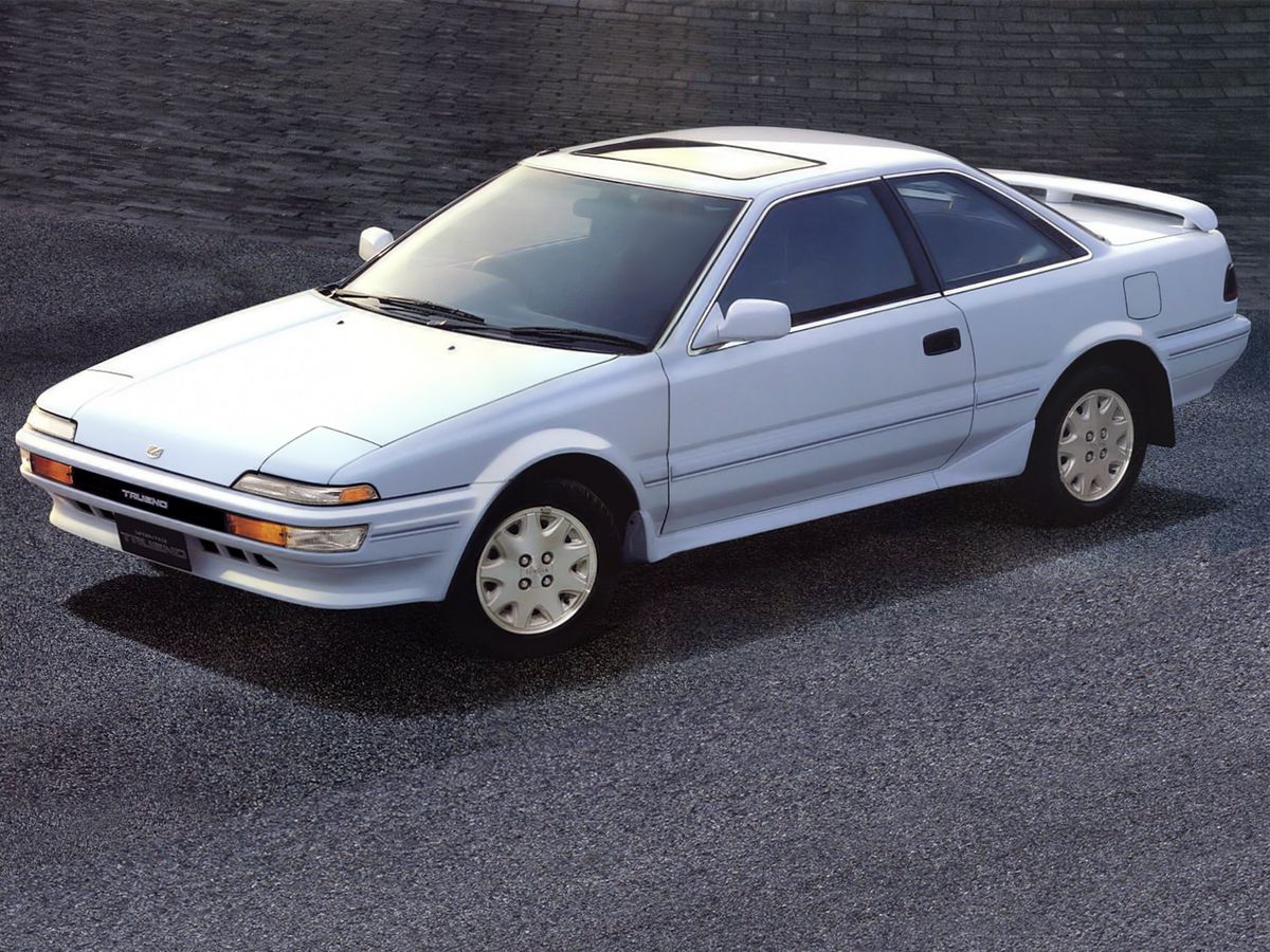 Toyota Sprinter Trueno 1987. Carrosserie, extérieur. Coupé, 5 génération