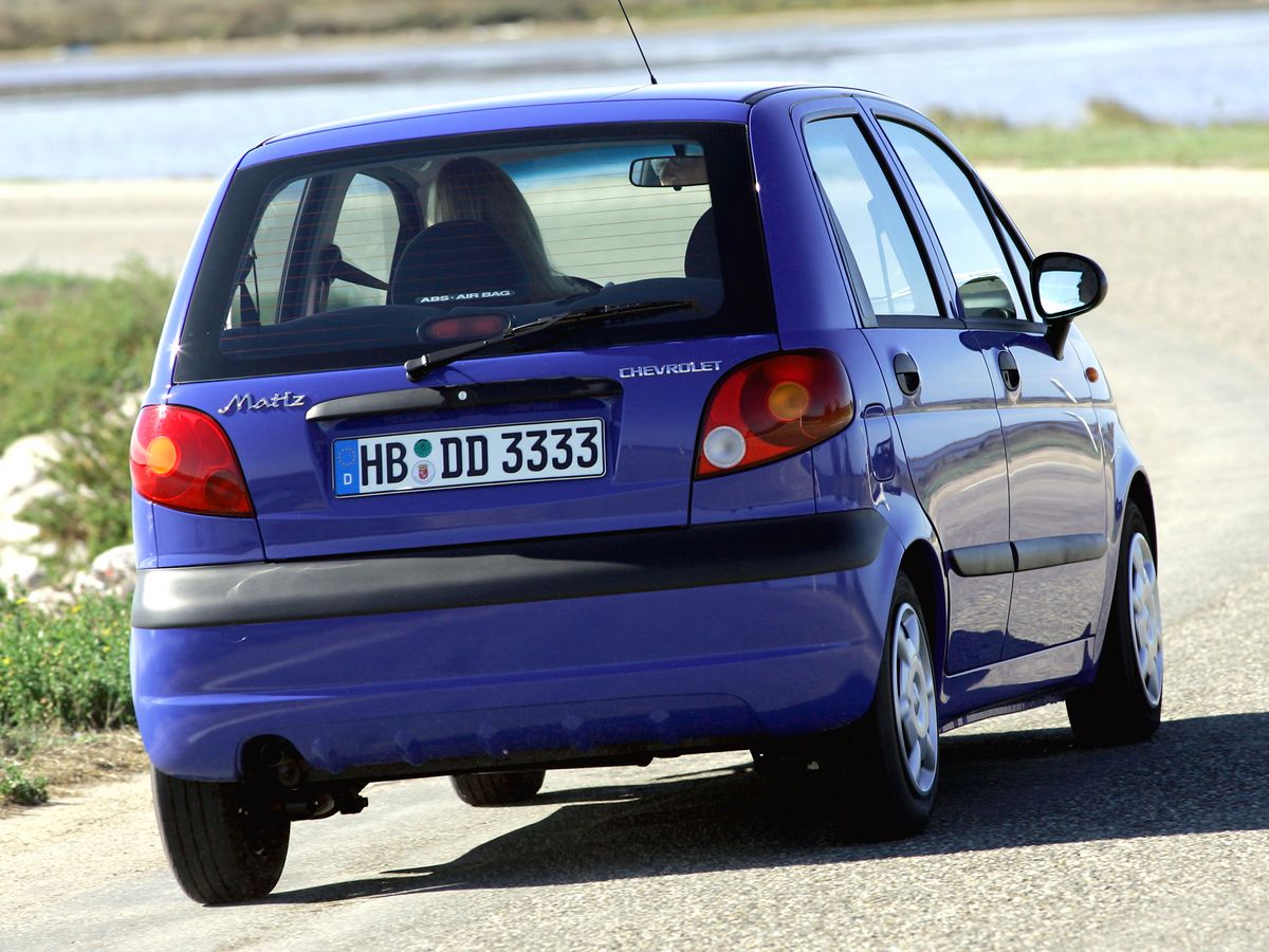 Chevrolet Matiz 2004. Bodywork, Exterior. Mini 5-doors, 1 generation