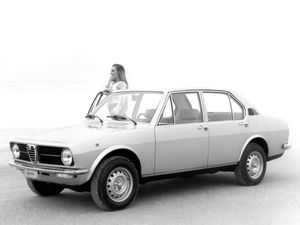 Alfa Romeo Alfetta 1972. Carrosserie, extérieur. Berline, 1 génération