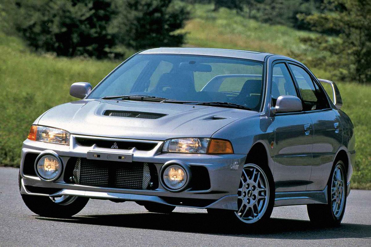 Mitsubishi Lancer Evolution 1996. Carrosserie, extérieur. Berline, 4 génération