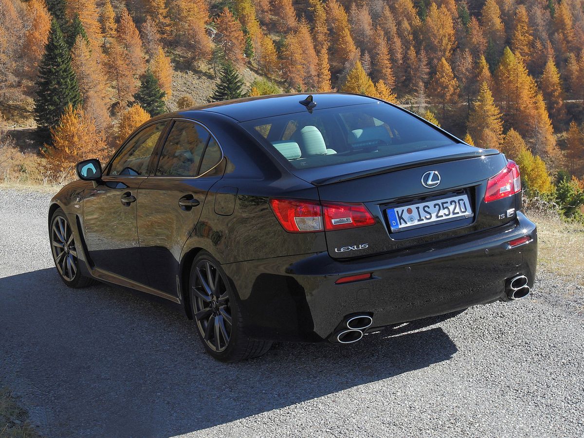 Lexus IS F 2007. Carrosserie, extérieur. Berline, 1 génération