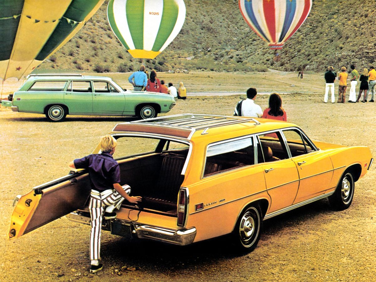 Ford Torino 1970. Carrosserie, extérieur. Break 5-portes, 2 génération