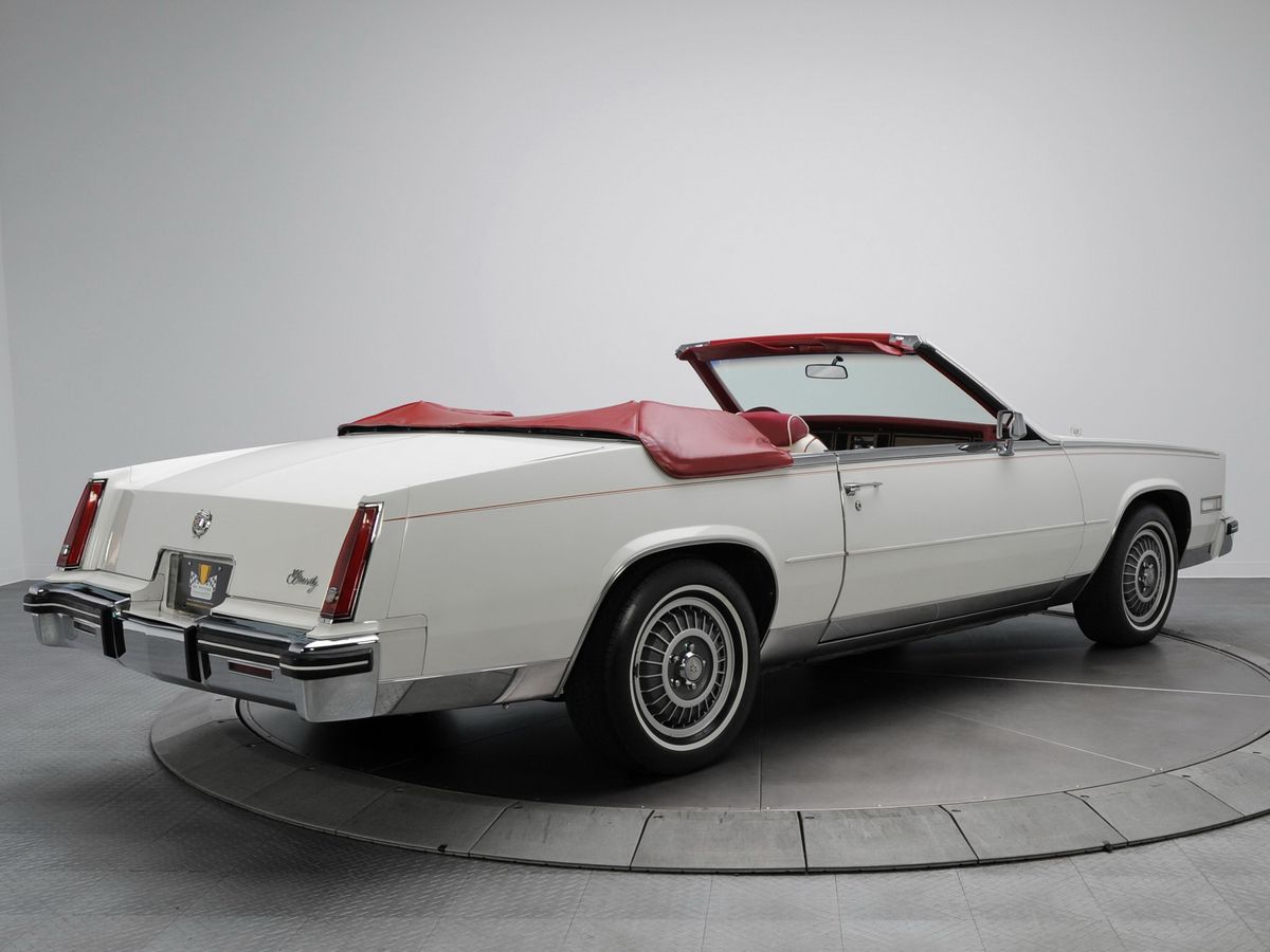 Cadillac Eldorado 1979. Carrosserie, extérieur. Cabriolet, 8 génération