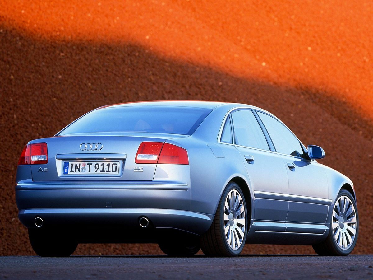 Audi A8 2005. Bodywork, Exterior. Sedan, 2 generation, restyling
