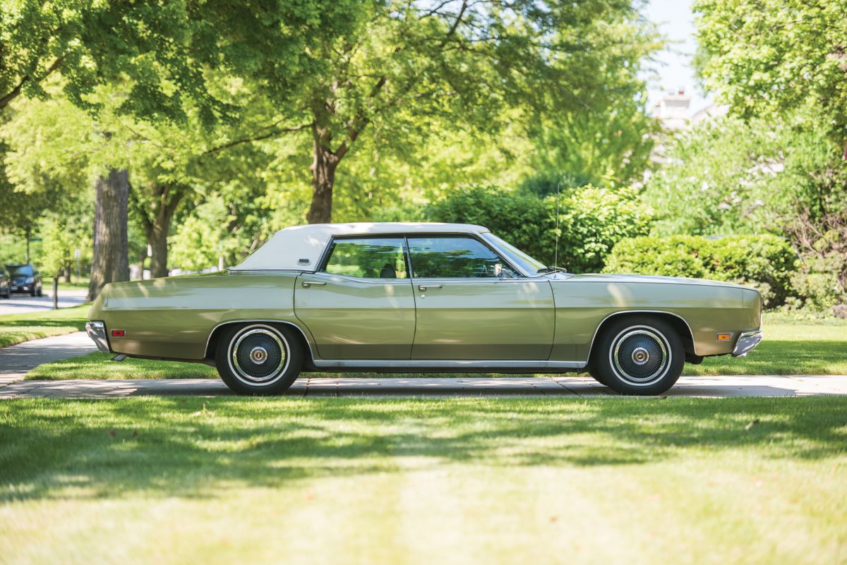 Ford Galaxie 1968. Carrosserie, extérieur. Berline sans pilier central, 4 génération