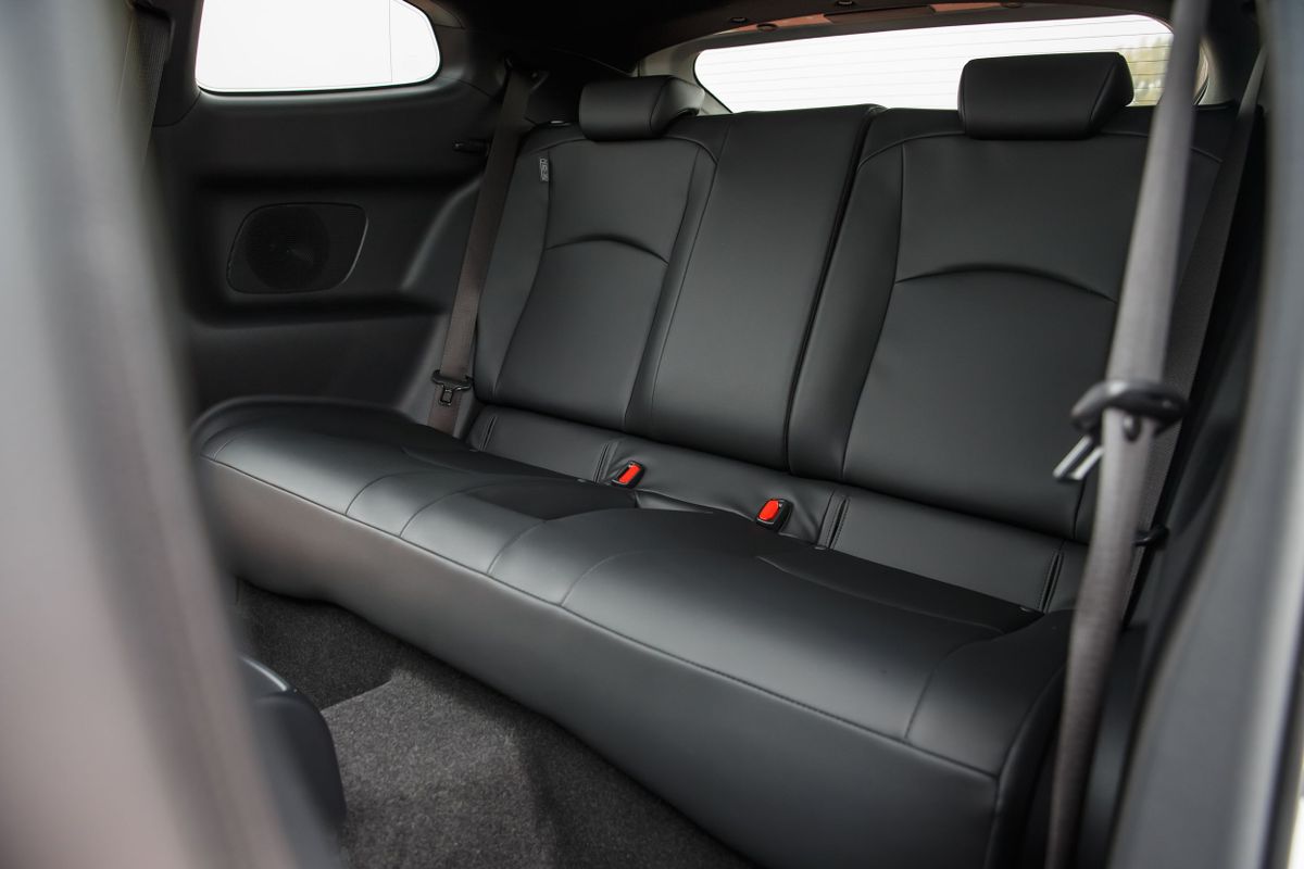 Toyota Yaris 2020. Rear seats. Mini 3-doors, 4 generation