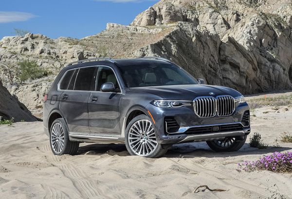 BMW X7 2018. Carrosserie, extérieur. VUS 5-portes, 1 génération