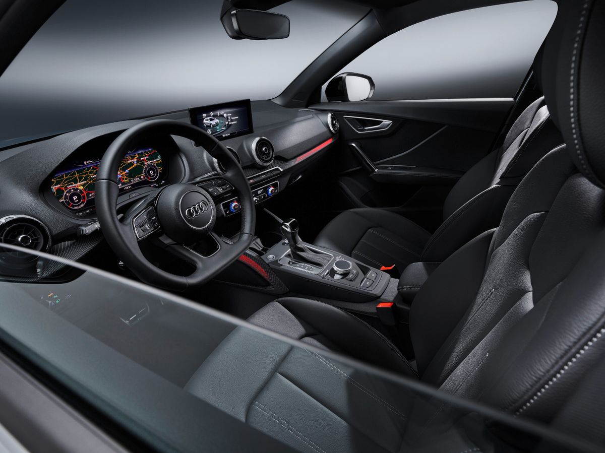 Audi Q2 2020. Front seats. SUV 5-doors, 1 generation, restyling