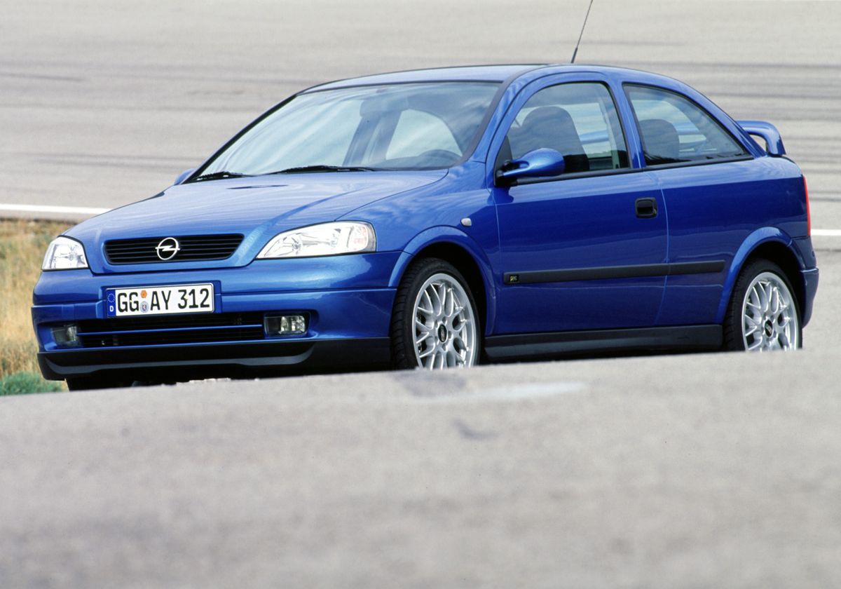 Opel Astra OPC 1999. Carrosserie, extérieur. Hatchback 3-portes, 1 génération