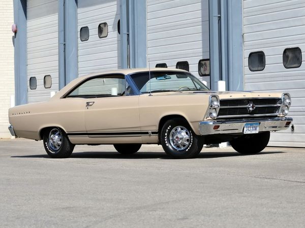 Ford Fairlane 1966. Carrosserie, extérieur. Coupé sans montants, 5 génération