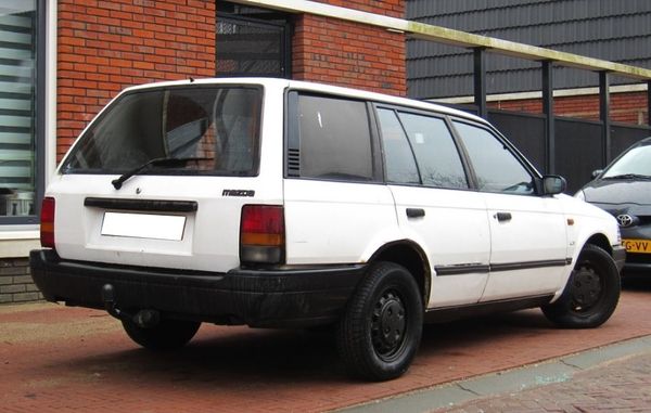 Mazda Familia 1989. Carrosserie, extérieur. Break 5-portes, 6 génération