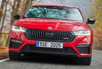 Шкода Октавия RS 2020. Кузов, экстерьер. Лифтбэк, 4 поколение
