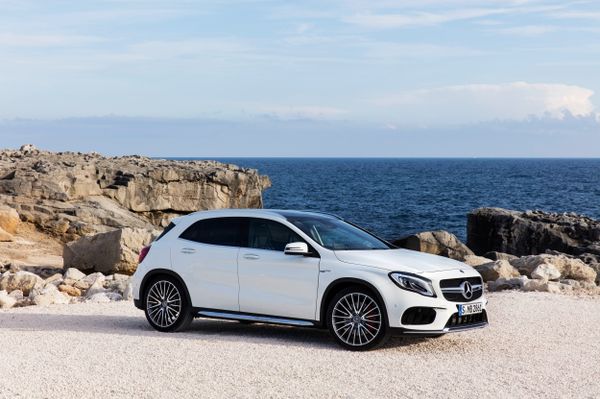 Mercedes GLA AMG 2017. Bodywork, Exterior. SUV 5-doors, 1 generation, restyling