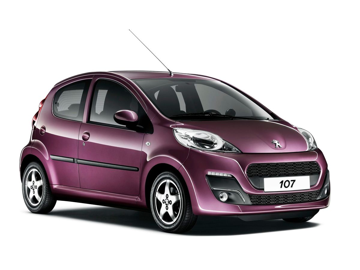 Peugeot 107 - generations, types of execution and years of