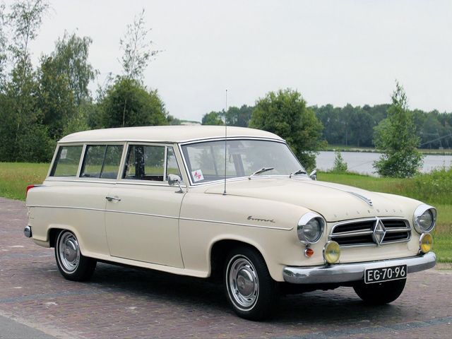 Боргвард Изабелла 1958. Кузов, экстерьер. Универсал 3 дв., 2 поколение