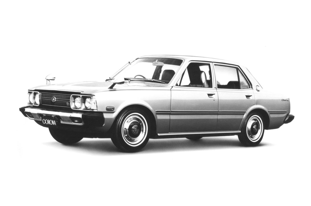 Toyota Corona 1973. Carrosserie, extérieur. Berline, 5 génération