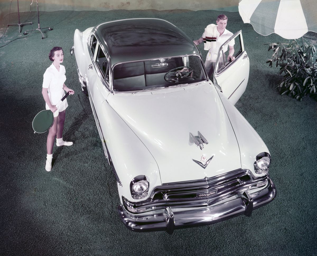 Chrysler New Yorker 1949. Carrosserie, extérieur. Coupé, 3 génération