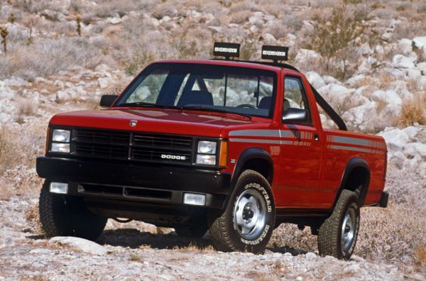 Dodge Dakota 1987. Bodywork, Exterior. Pickup single-cab, 1 generation