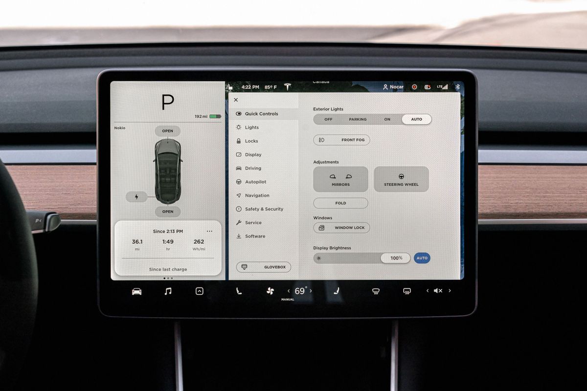 Tesla Model Y 2019. Driver assistance systems. SUV 5-doors, 1 generation