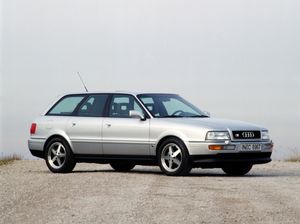 Audi S2 1990. Carrosserie, extérieur. Break 5-portes, 1 génération