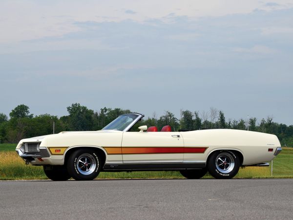 Ford Torino 1970. Carrosserie, extérieur. Cabriolet, 2 génération