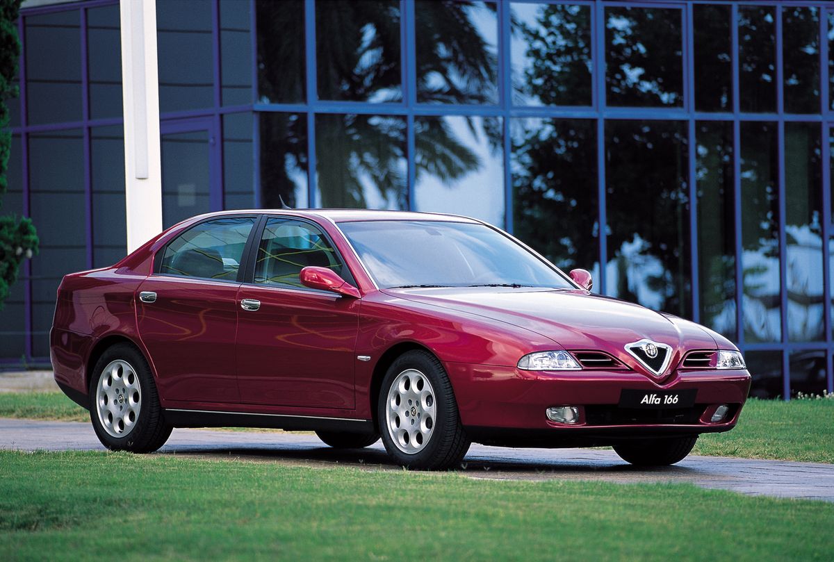 Alfa Romeo 166 1998. Carrosserie, extérieur. Berline, 1 génération