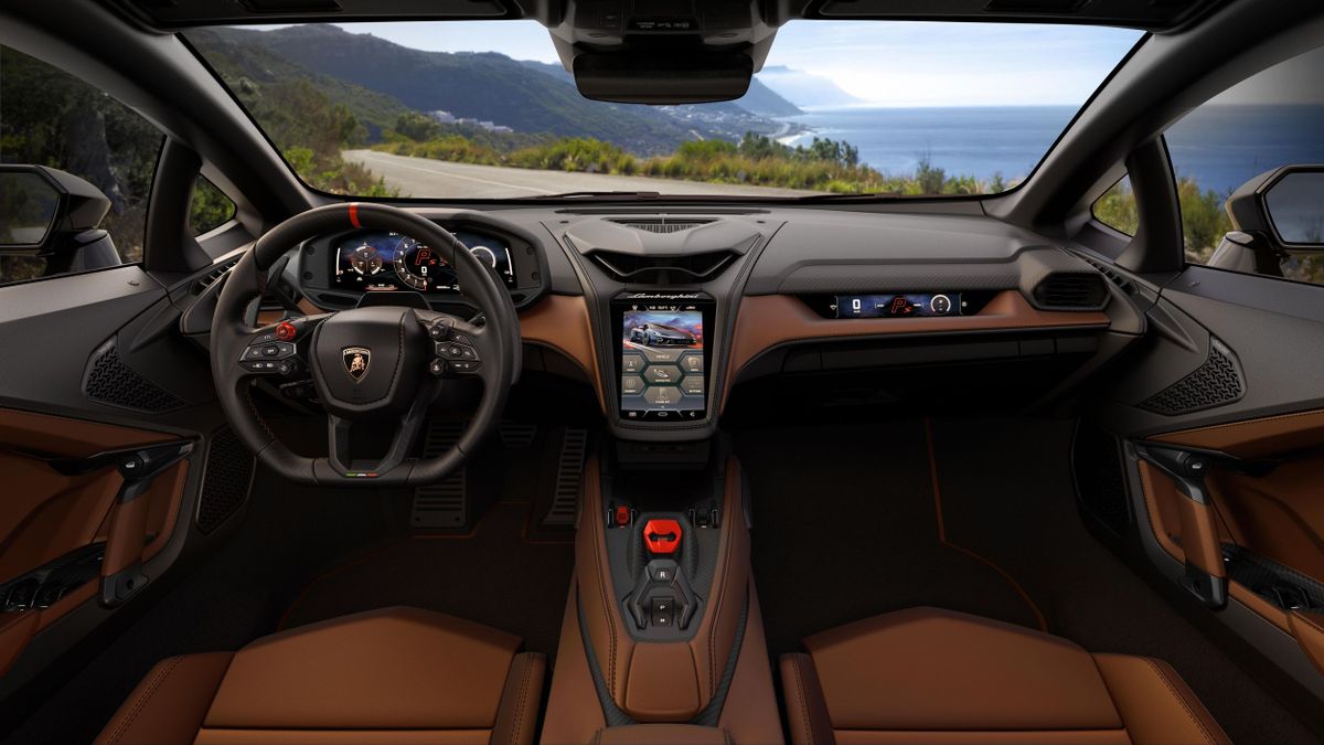 Lamborghini Temerario 2024. Передние сидения. Купе, 1 поколение