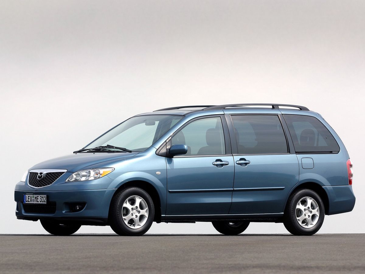 Mazda MPV 2002. Bodywork, Exterior. Compact Van, 2 generation, restyling