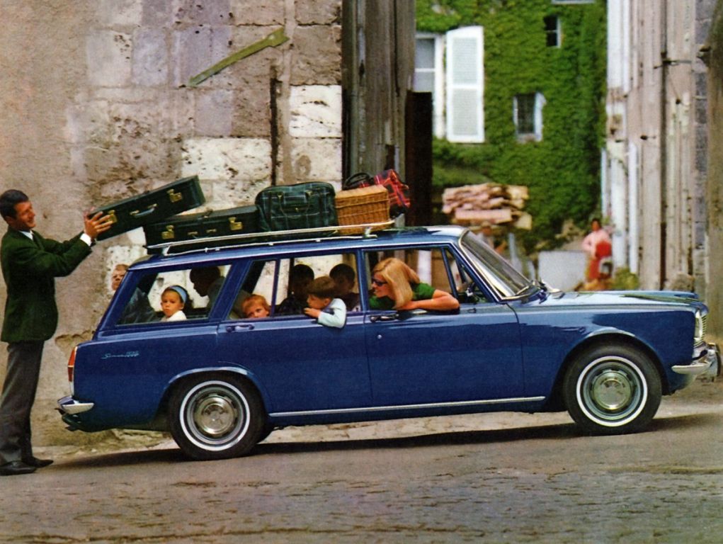 Simca 1300/1500 1963. Bodywork, Exterior. Estate 5-door, 1 generation