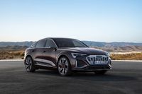 Audi Q8 Sportback e-tron 2023. Carrosserie, extérieur. VUS Coupé, 1 génération, restyling