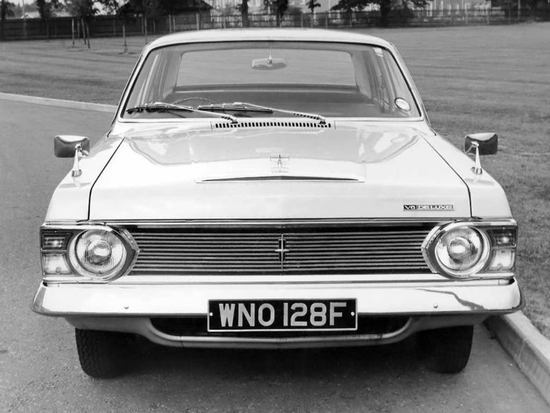 פורד זפיר ‏1966. מרכב, צורה. סדאן, 4 דור