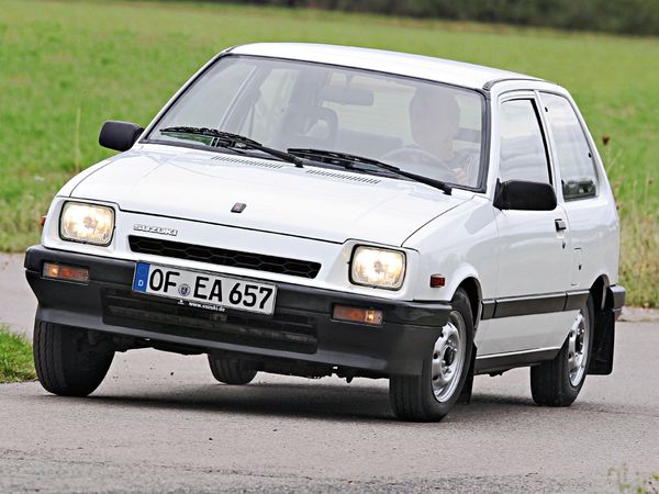 Suzuki Swift 1983. Carrosserie, extérieur. Mini 3-portes, 1 génération