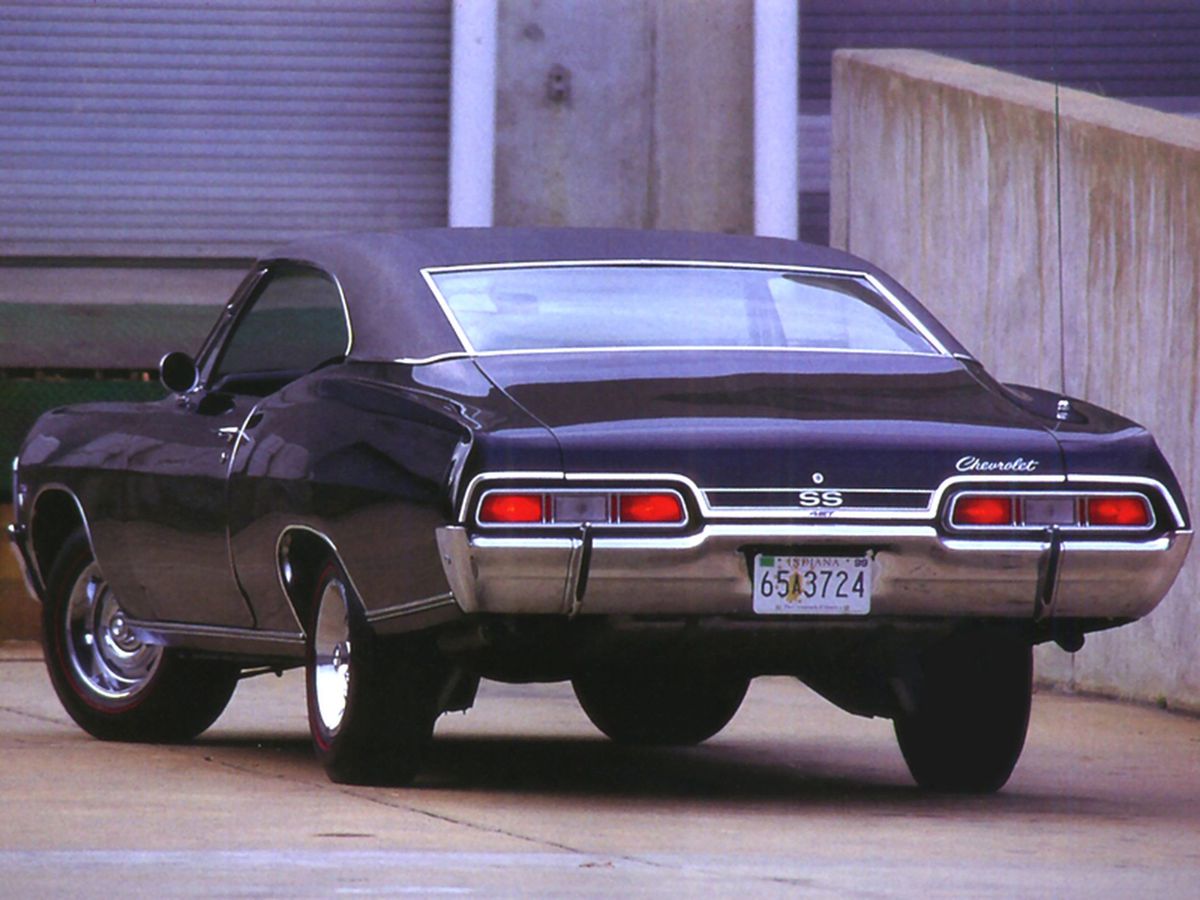 Chevrolet Impala 1964. Carrosserie, extérieur. Coupé sans montants, 4 génération
