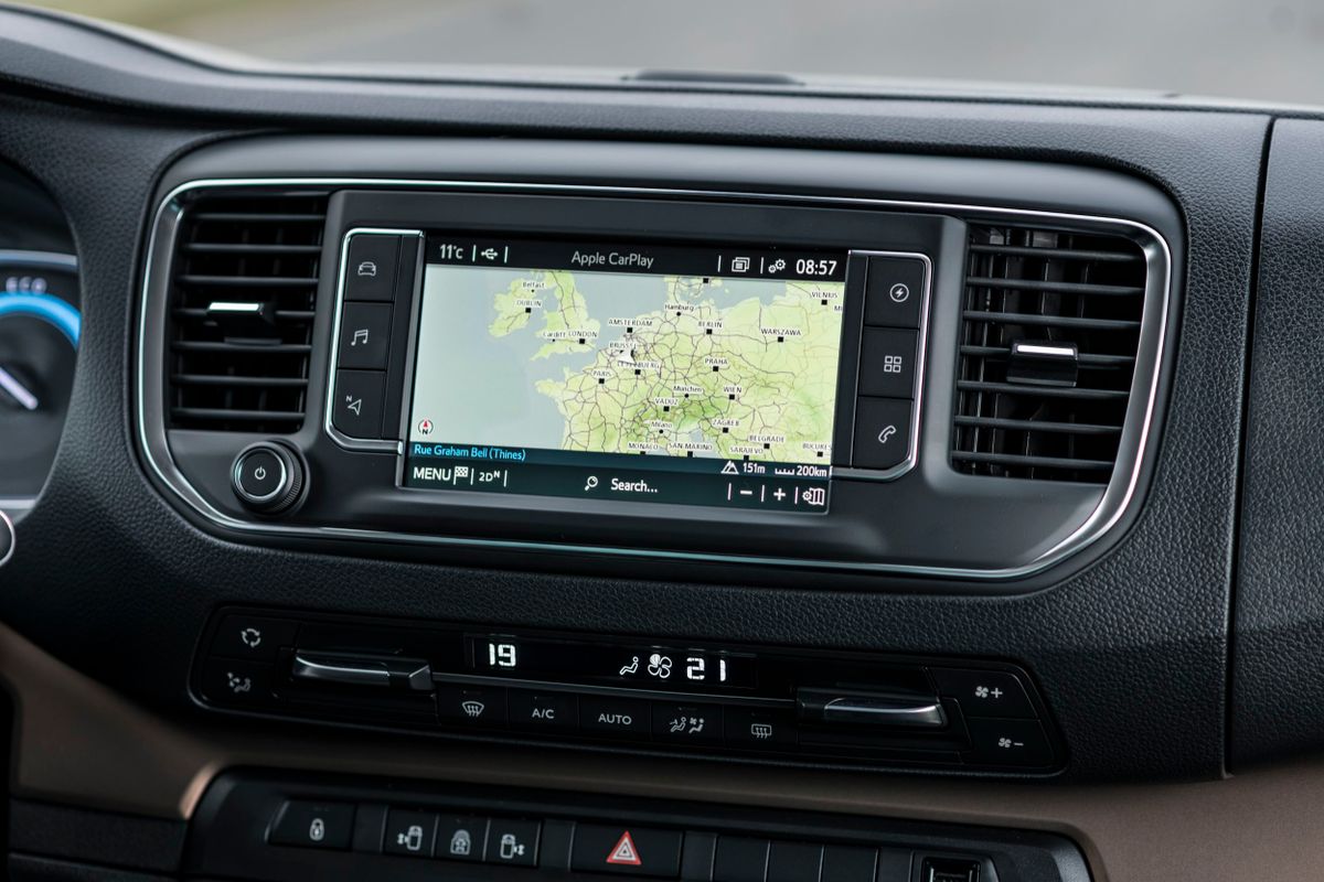 Тойота ПроЭйс 2016. Навигационная система. Минивэн, 2 поколение