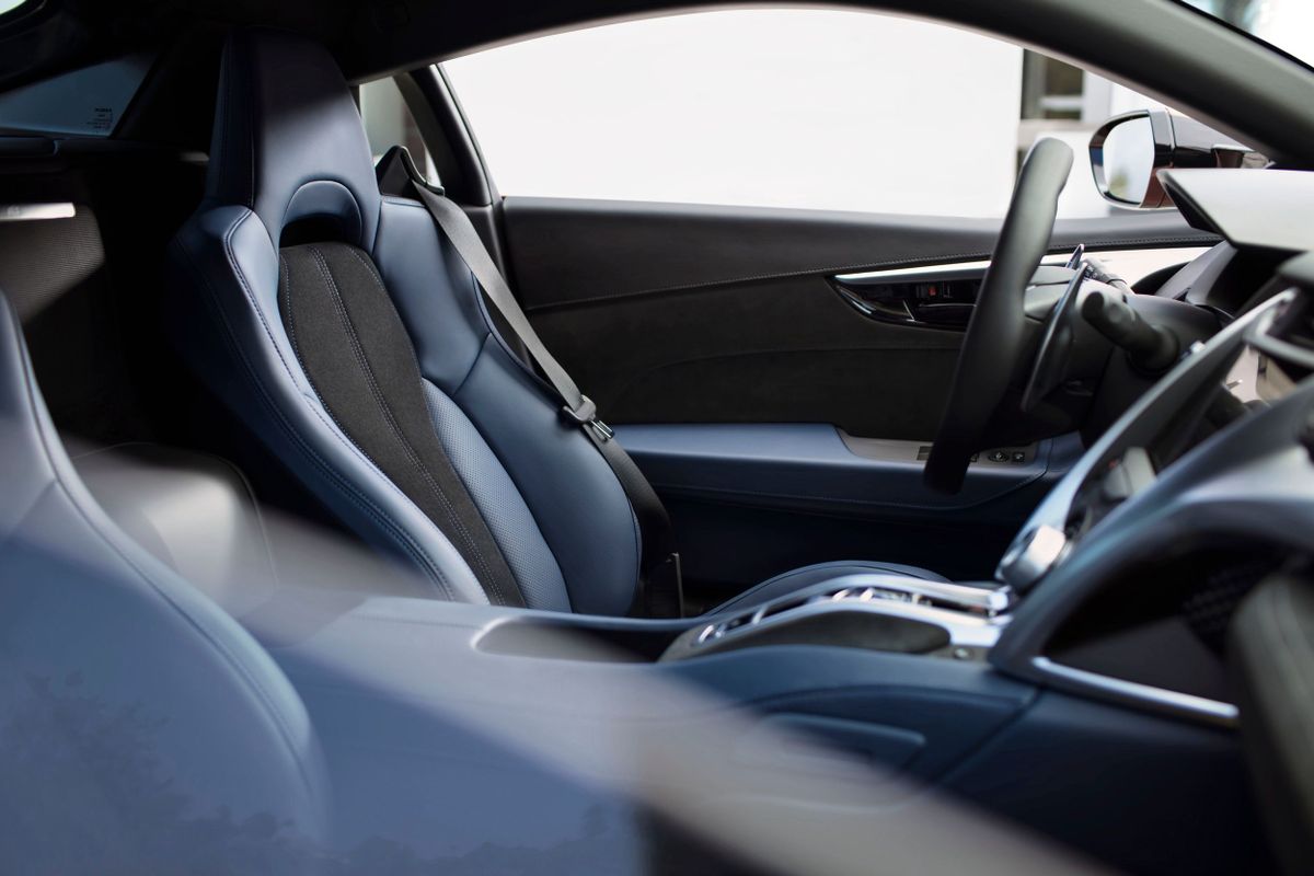 Acura NSX 2015. Front seats. Coupe, 2 generation